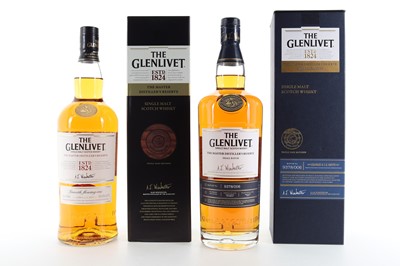 Lot 347 - GLENLIVET MASTER DISTILLER'S RESERVE SMALL BATCH 1L AND MASTER DISTILLER'S RESERVE 1L