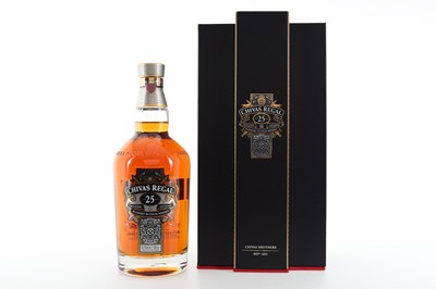 Lot 120 - CHIVAS REGAL 25 YEAR OLD