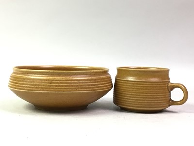 Lot 118 - DENBY BROWN GLAZED PART DINNER SERVICE