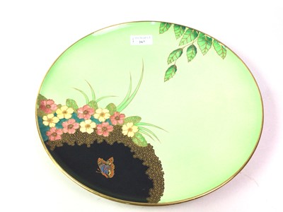 Lot 267 - CARLTON WARE ART DECO STYLE CHARGER