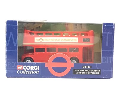 Lot 327 - GROUP OF CORGI MODEL VEHICLES