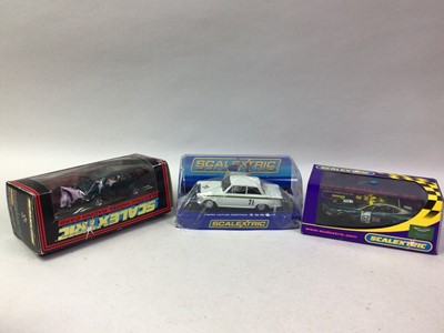 Lot 357 - GROUP OF 1960S AND LATER SCALEXTRIC MODELS AND ACCESSORIES