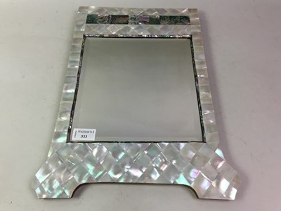 Lot 333 - WALL MIRROR