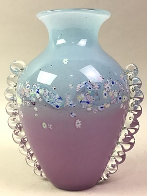 Lot 334 - MURANO GLASS VASE