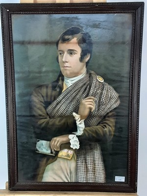 Lot 535 - LITHOGRAPH OF ROBERT BURNS