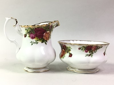 Lot 435 - ROYAL ALBERT OLD COUNTRY ROSES PART TEA SERVICE