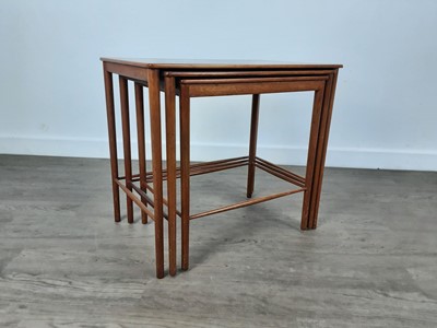 Lot 409 - KAI WINDING FOR POUL JEPPESENS, DANISH NEST OF TEAK TABLES