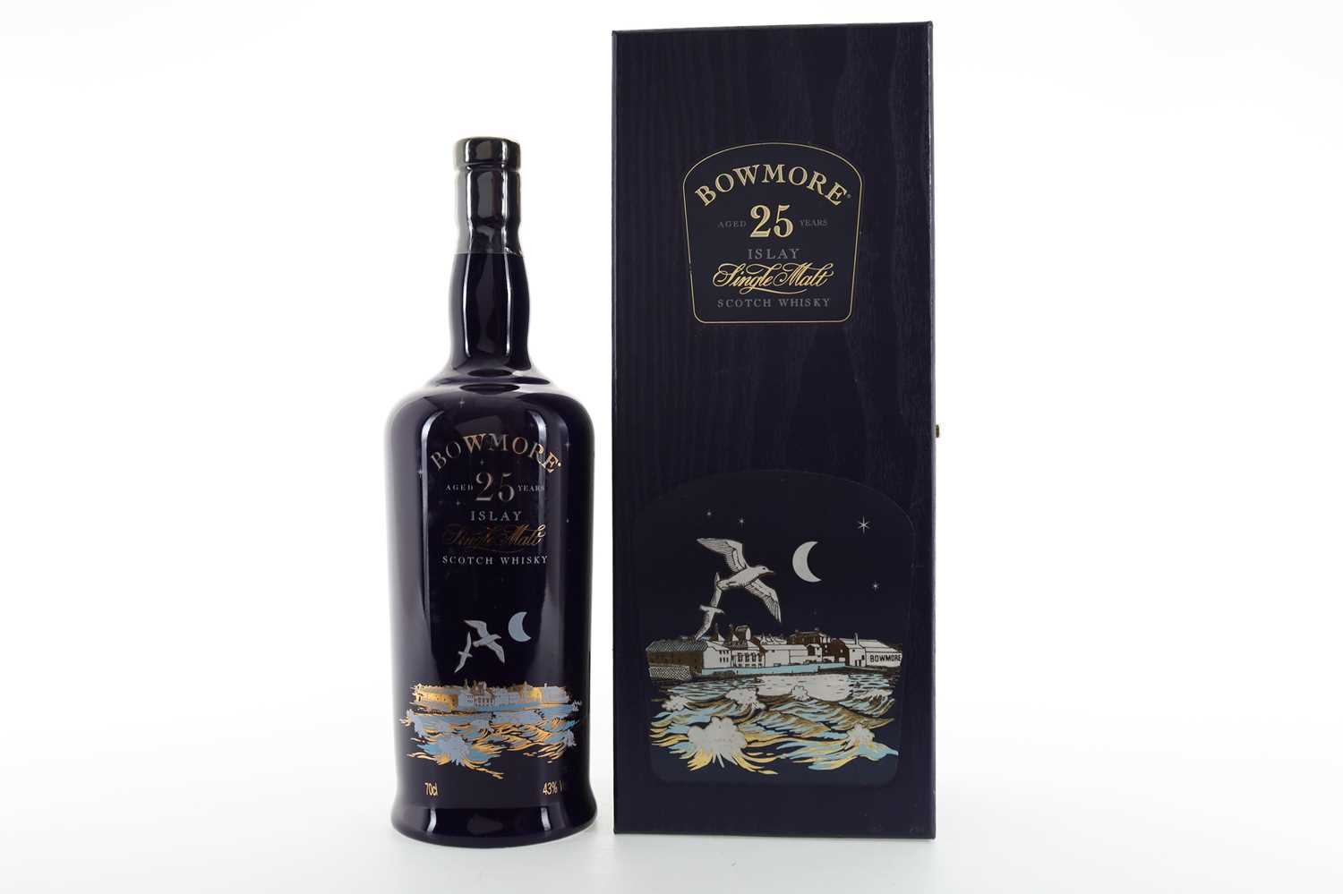 Lot 80 - BOWMORE 25 YEAR OLD THE GULLS