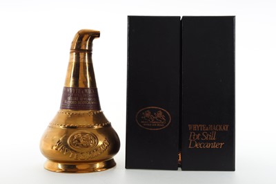 Lot 65 - WHYTE & MACKAY 12 YEAR OLD POT STILL DECANTER 1L