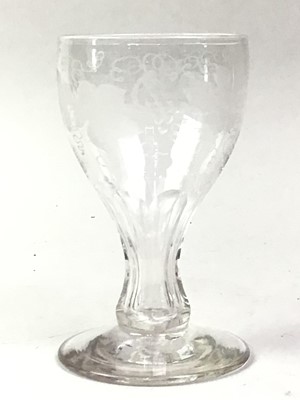 Lot 409 - COLLECTION OF STEM DRINKING GLASSES