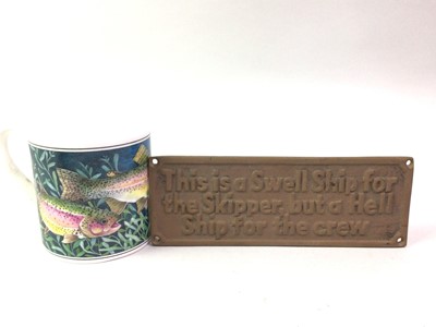 Lot 442 - FISHING INTEREST, GROUP OF MIXED ITEMS