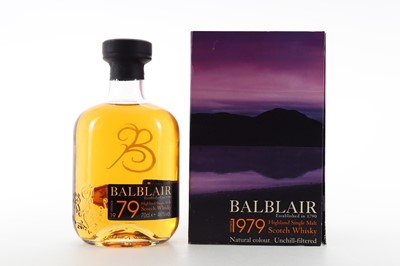 Lot 129 - BALBLAIR 1979 VINTAGE