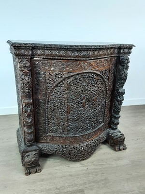 Lot 1455 - ANGLO INDIAN CABINET