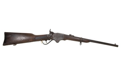 Lot 28 - SPENCER MODEL 1865 REPEATER RIFLE, BURNSIDE RIFLE CO.