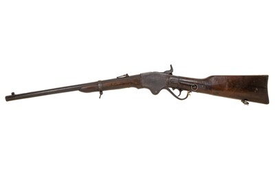 Lot 28 - SPENCER MODEL 1865 REPEATER RIFLE, BURNSIDE RIFLE CO.