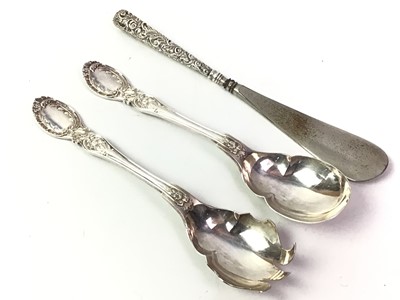 Lot 464 - COLLECTION OF SILVER PLATED CUTLERY