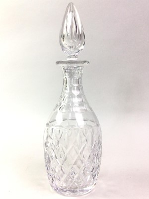 Lot 313 - COLLECTION OF CRYSTAL AND GLASSWARE