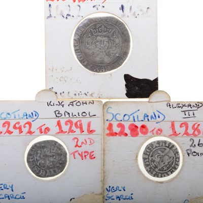 Lot 10 - THREE HAMMERED BRITISH COINS