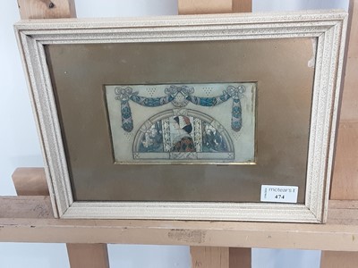 Lot 474 - W J NEATBY GOTHIC REVIVAL PRINT