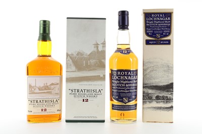 Lot 153 - ROYAL LOCHNAGAR 12 YEAR OLD AND STRATHISLA 12 YEAR OLD