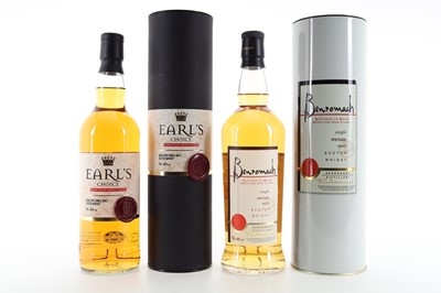 Lot 155 - BENROMACH TRADITIONAL AND EARL'S CHOICE SCONE PALACE LIMITED EDITION