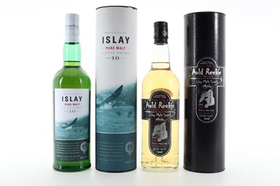 Lot 169 - AULD REEKIE 12 YEAR OLD AND ISLAY (ASDA) 10 YEAR OLD