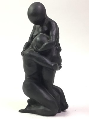 Lot 551 - RON LYON RESIN FIGURAL SCULPTURE