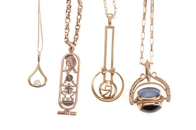 Lot 506 - COLLECTION OF PENDANTS AND CHAINS