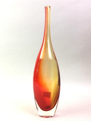 Lot 558 - VINTAGE GLASS VASE