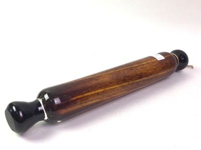 Lot 559 - LARGE GLASS ROLLING PIN