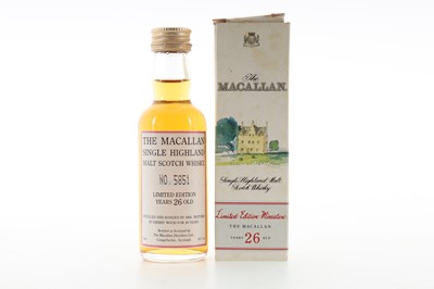 Lot 229 - MACALLAN 1966 26 YEAR OLD MINIATURE