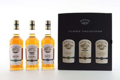 Lot 251 - BOWMORE CLASSIC COLLECTION (3 X 20CL)