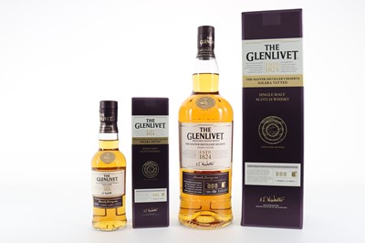 Lot 68 - GLENLIVET MASTER DISTILLER'S RESERVE 1L AND MATCHING 20CL