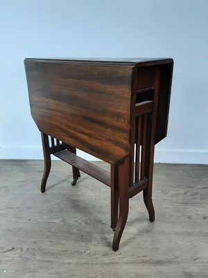 Lot 647 - MAHOGANY SUTHERLAND TABLE