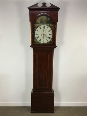 Lot 513 - VICTORIAN GRANDFATHER CLOCK