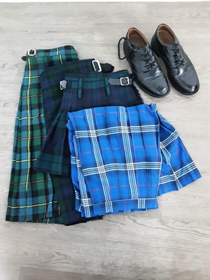 Lot 690 - COLLECTION OF KILTS