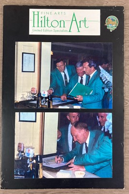 Lot 1819 - CELTIC F.C. & LISBON LIONS INTEREST, SIGNED ORIGINAL WORK OF ART