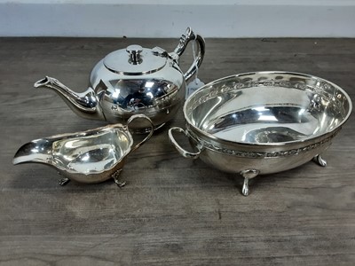 Lot 240 - COLLECTION OF SILVER PLATED ITEMS