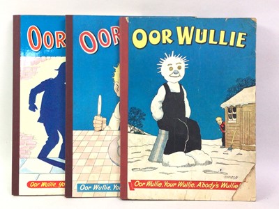 Lot 239 - OOR WULLIE AND THE BROONS ANNUALS