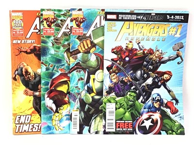 Lot 704 - AVENGERS ASSEMBLE, COLLECTION OF COMICS