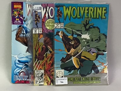 Lot 706 - WOLVERINE, WOLVERINE & GAMBIT, COLLECTION OF COMICS