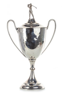 Lot 1821 - GLASGOW VICTORIA GOLF CLUB, THE CUMMING CHALLENGE CUP SILVER TROPHY