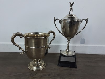 Lot 1824 - GLASGOW VICTORIA GOLF CLUB, COLLECTION OF SILVER PLATED TROPHIES