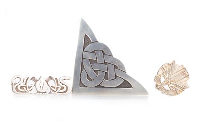 Lot 1122 - THREE SCOTTISH BROOCHES