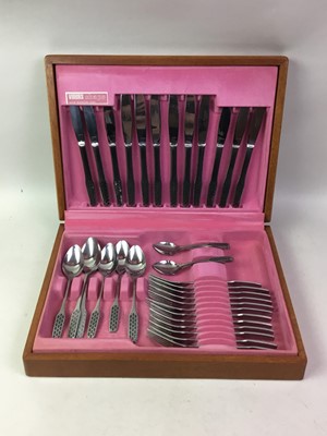 Lot 35 - GROUP OF PLATED CUTLERY