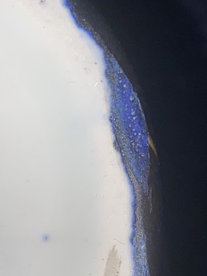 Lot 421 - CLARICE CLIFF, 'INSPIRATION CAPRICE' PATTERN VASE