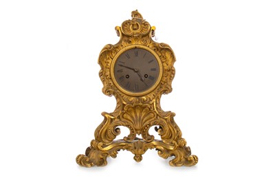 Lot 1056 - FRENCH ORMOLU MANTLE CLOCK