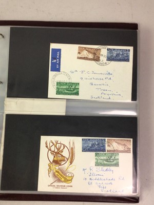 Lot 85 - GROUP OF POSTCARDS AND STAMPS