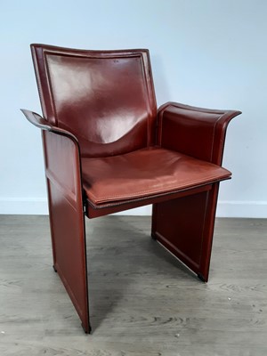 Lot 425 - ,TITO AGNOLI FOR MATTEO GRAZZI, KORIUM ARMCHAIR