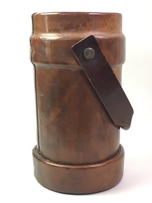 Lot 95 - ROYAL NAVY LEATHER CORDITE CARRIER
